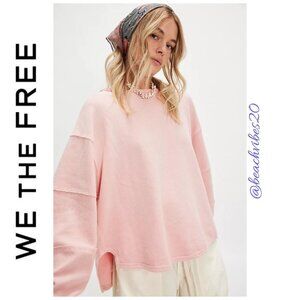 WE THE FREE BY FREE PEOPLE Total Eclipse Tee Blossom XL NWT FP-371
